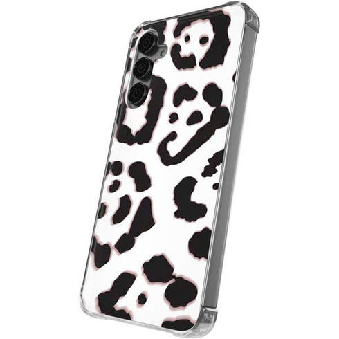 B&W Leopard Galaxy S24 Plus Clear Case